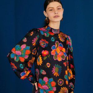 Farm Rio Lilly's Garden Blouse - Size Medium